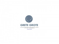gretegrote.com Webseite Vorschau