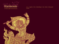 harmonie-thaimassage.de Webseite Vorschau