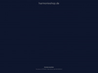 harmonieshop.de Webseite Vorschau