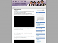 harmonists.wordpress.com Webseite Vorschau