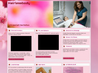 hairlessbody.de Webseite Vorschau