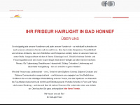 hairlight.de Webseite Vorschau
