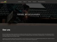harms-bedachungen.de Webseite Vorschau