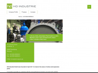 hd-industrie.de Webseite Vorschau