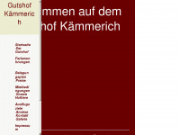 gutshof-kaemmerich.de Webseite Vorschau