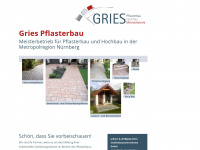 gries-pflaster-bau.de Webseite Vorschau