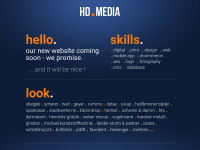 hd-media.de Webseite Vorschau
