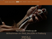 hairsaloon-freiburg.de Webseite Vorschau