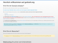 guttzeit.org Webseite Vorschau