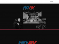 hdav-studio.de Webseite Vorschau