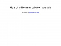 hakius.de Webseite Vorschau