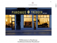 pianohaus-truebger.de Webseite Vorschau
