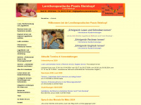 legasthenie-praxis-steinkopf.de Webseite Vorschau