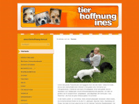 tierhoffnung-ines.at Webseite Vorschau
