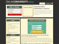 onlineuniversityrankings.org Webseite Vorschau