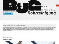 bug-rohrreinigung.de Webseite Vorschau