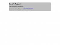 harryfox.de Webseite Vorschau