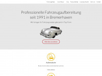 grimm-fahrzeugpflege.de Webseite Vorschau