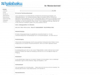 halabaku-dienste.de Webseite Vorschau