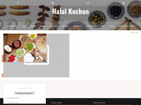 halal-kochen.de Webseite Vorschau