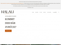 halali-shop.de Webseite Vorschau