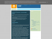 halalkah.blogspot.com Webseite Vorschau