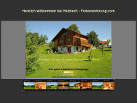halblech-ferienwohnung.com Webseite Vorschau