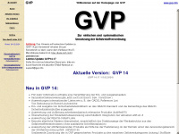 gvp.eu Webseite Vorschau