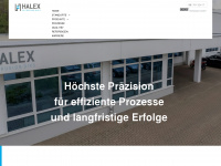 halex.de Webseite Vorschau