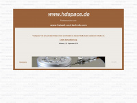 hdspace.de Webseite Vorschau