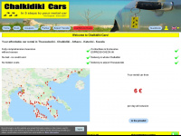 halkidiki-cars.de Webseite Vorschau