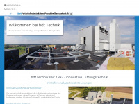 hdt-technik.de Webseite Vorschau