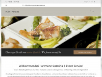hartmann-catering.com Webseite Vorschau