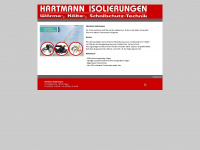 hartmann-isolierungen.de Webseite Vorschau