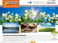 hartmann-reisen.eu Webseite Vorschau