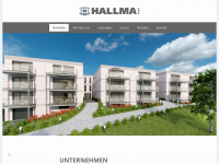 hallma.de Webseite Vorschau