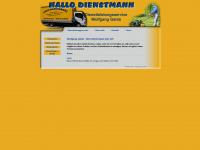 hallodienstmann.com Webseite Vorschau