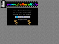 halloralf.de Webseite Vorschau