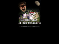 halloween2008.de Webseite Vorschau
