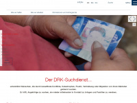 drk-suchdienst.de Webseite Vorschau