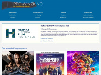 pro-winzkino.de Webseite Vorschau