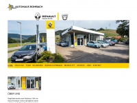 autohaus-rombach.de Webseite Vorschau