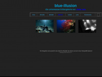 blue-illusion.de Webseite Vorschau