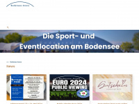bodensee-arena.com Webseite Vorschau