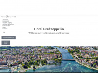 hotel-graf-zeppelin.de Webseite Vorschau
