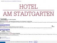 hotel-am-stadtgarten.de Webseite Vorschau