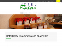 hotel-relax.de Webseite Vorschau