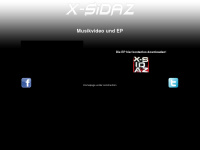 x-sidaz.de Webseite Vorschau