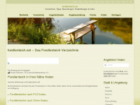 forellenteich.net Webseite Vorschau