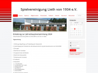 sv-lieth.de Webseite Vorschau